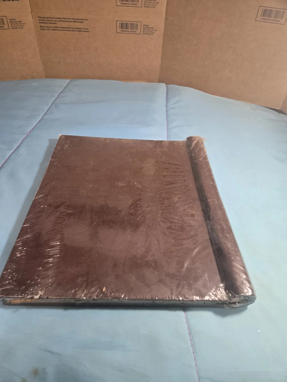 Source Unknown Brown & Gold Decorative Coffee Table Book